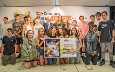 El concurs Joves i Mobilitat 2019 premia els millors treballs sobre la seguretat viària i l’ús adequat del mòbil en els desplaçaments